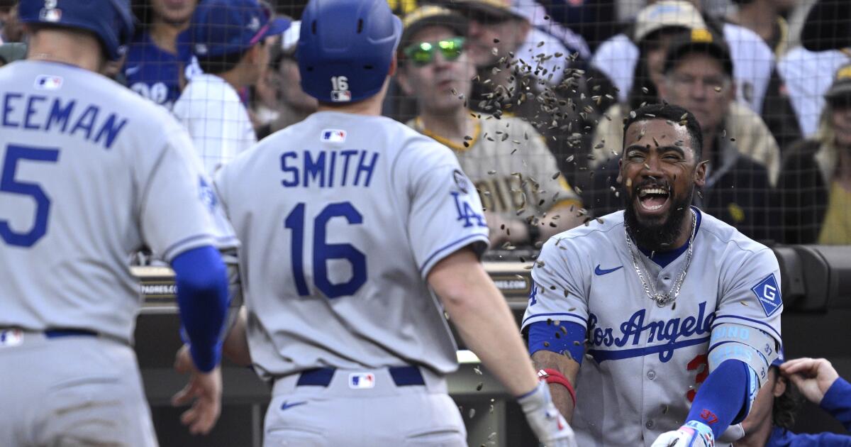 Dodgers vs. Padres lives up to the hype as L.A. prevails in 10th