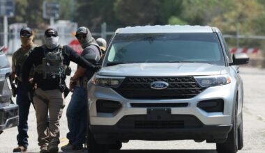 Federal agents denied entry to Dodger Stadium parking lot, team says
