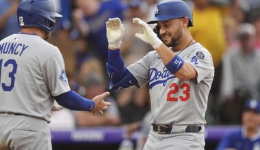 Michael Conforto shows signs of life in Dodgers' win over Rockies