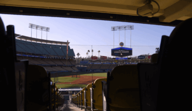 Dodgers reviewing stadium safety after hunk of concrete falls on fan
