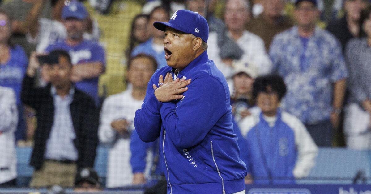Dodgers manager Dave Roberts suspended one game by MLB
