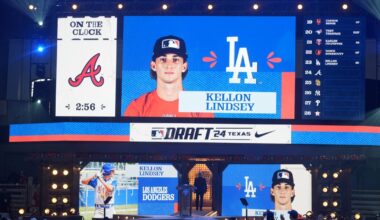 Kellon Lindsey selected No. 23 overall by Dodgers in MLB draft