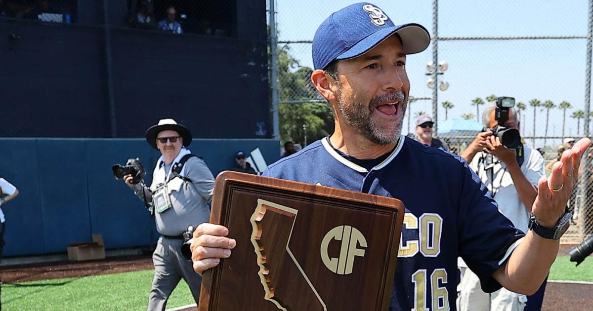 The Times' baseball coach of the year: Andy Rojo of St. John Bosco