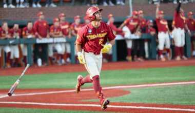 Ethan Hedges homers twice to lift USC baseball past Saint Mary's