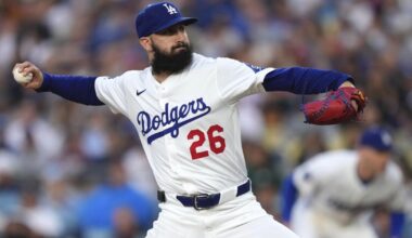 Dodgers place starting pitcher Tony Gonsolin on injured list