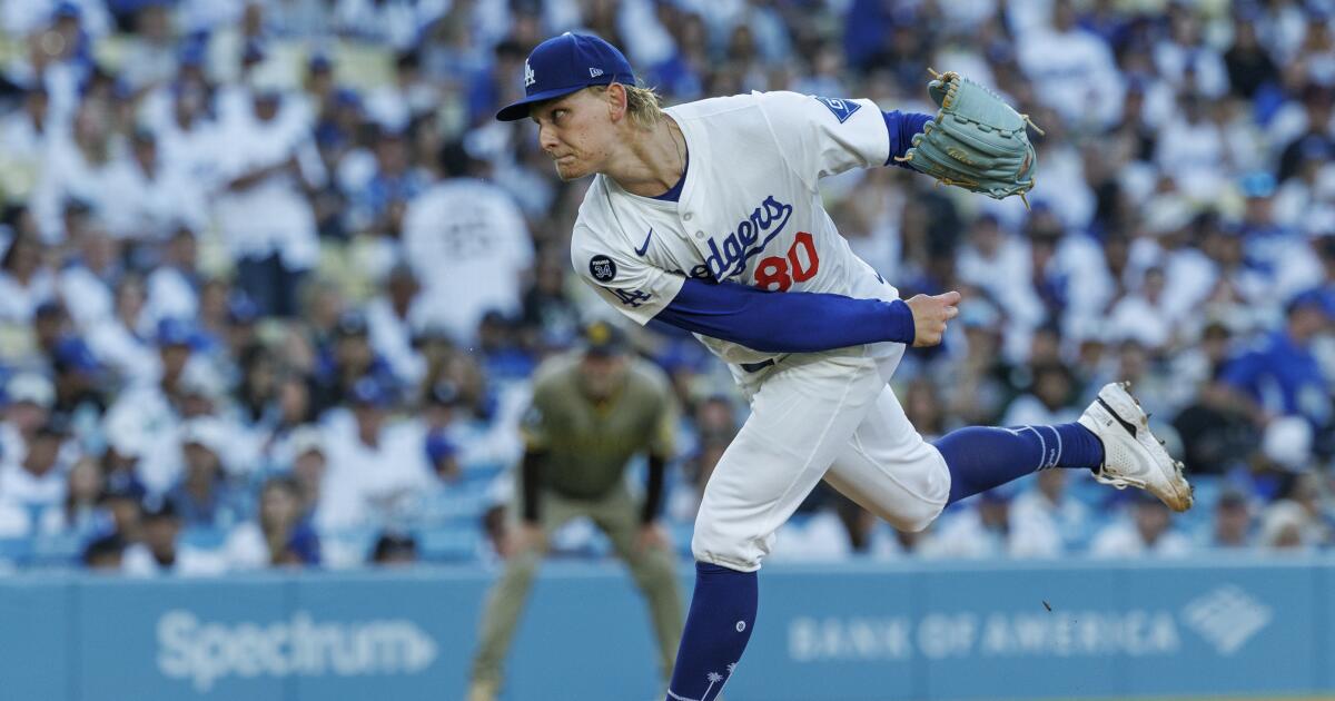 Emmet Sheehan impresses in his return as Dodgers walk-off Padres
