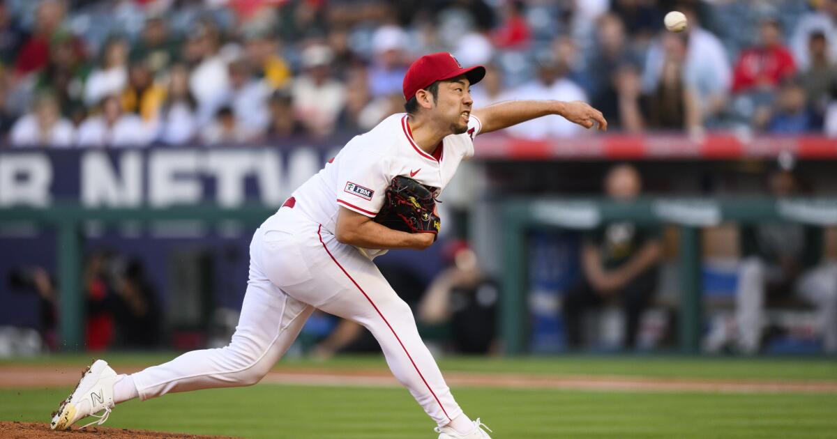 Yusei Kikuchi dominates in Angels' win over Athletics