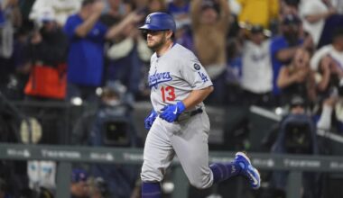 Max Muncy gets help from the rain, then hits a grand slam to lead Dodgers past hapless Rockies