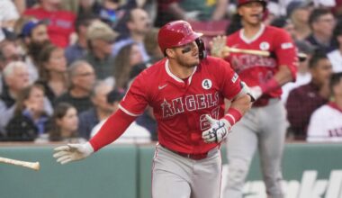 Mike Trout hits 454-foot home run in Angels' win over Red Sox