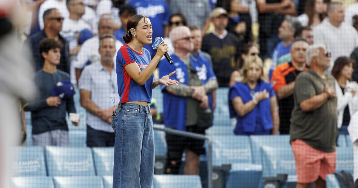 Dodgers say Nezza is not banned from stadium for national anthem