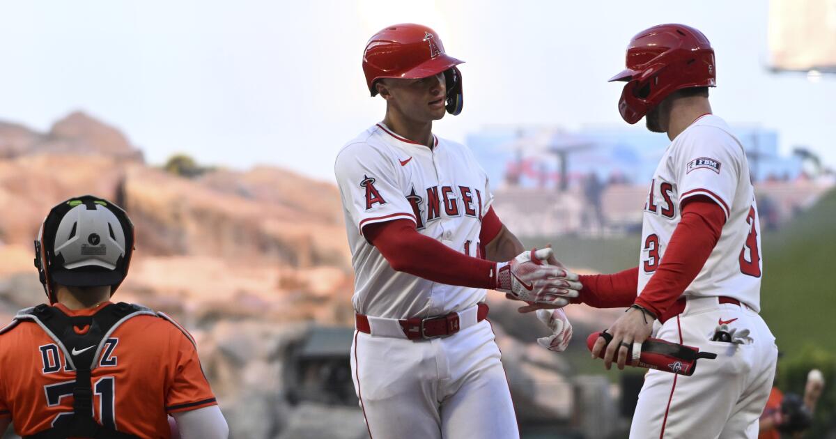 José Soriano and Logan O'Hoppe lead Angels to win over Astros
