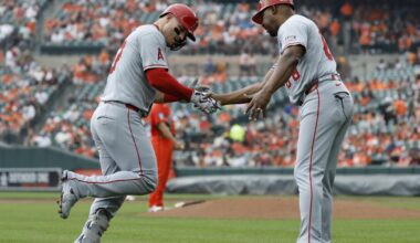 Orioles overpower Angels for narrow victory