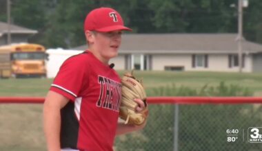 Testicular cancer can't stop 16-year-old Treynor baseball standout