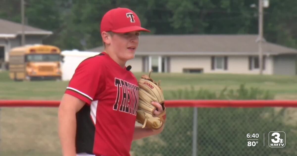 Testicular cancer can't stop 16-year-old Treynor baseball standout