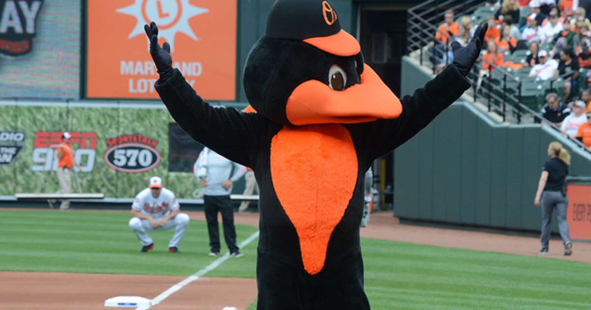 Charm City is now home to Major League Baseball's 10th Sexiest Mascot