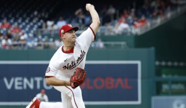 Washington Nationals Mitchell Parker has a first inning problem