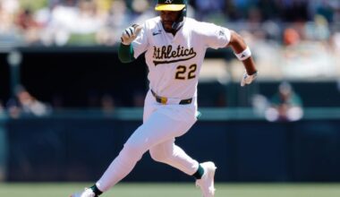 A’s roster moves: Gio Urshela activated, Seth Brown placed on IL