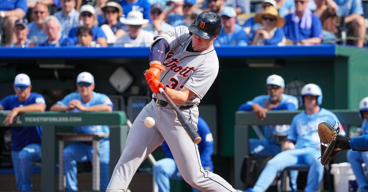 Game 60: Detroit Tigers vs. Kansas City Royals, 2:10 p.m.