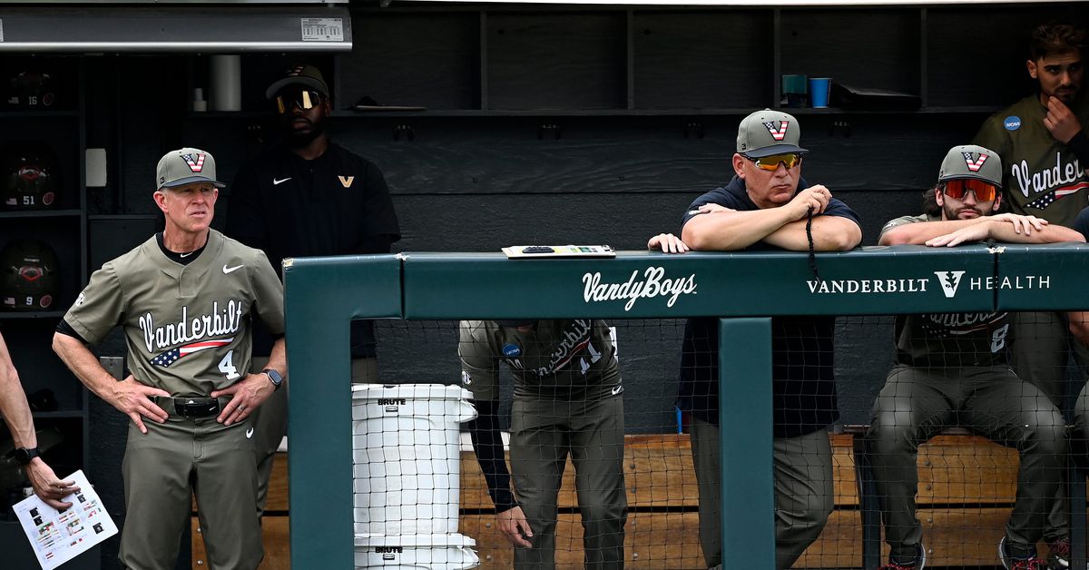 Vanderbilt makes the wrong kind of history in the Men’s College World Series Regionals