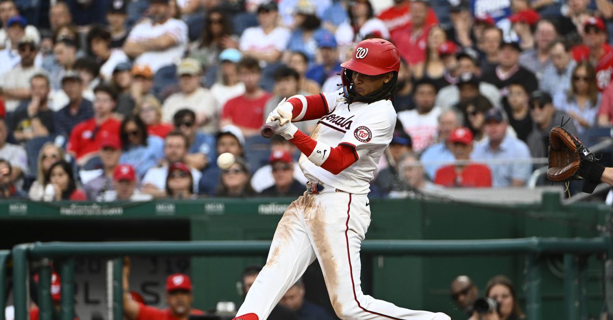 Nationals shortstop CJ Abrams needs to stop the bleeding