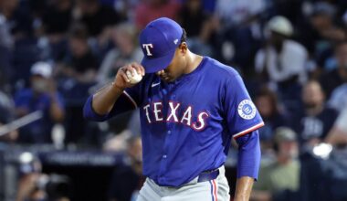 Kumar Rocker rocked in return as Texas Rangers bested by Tampa Bay Rays