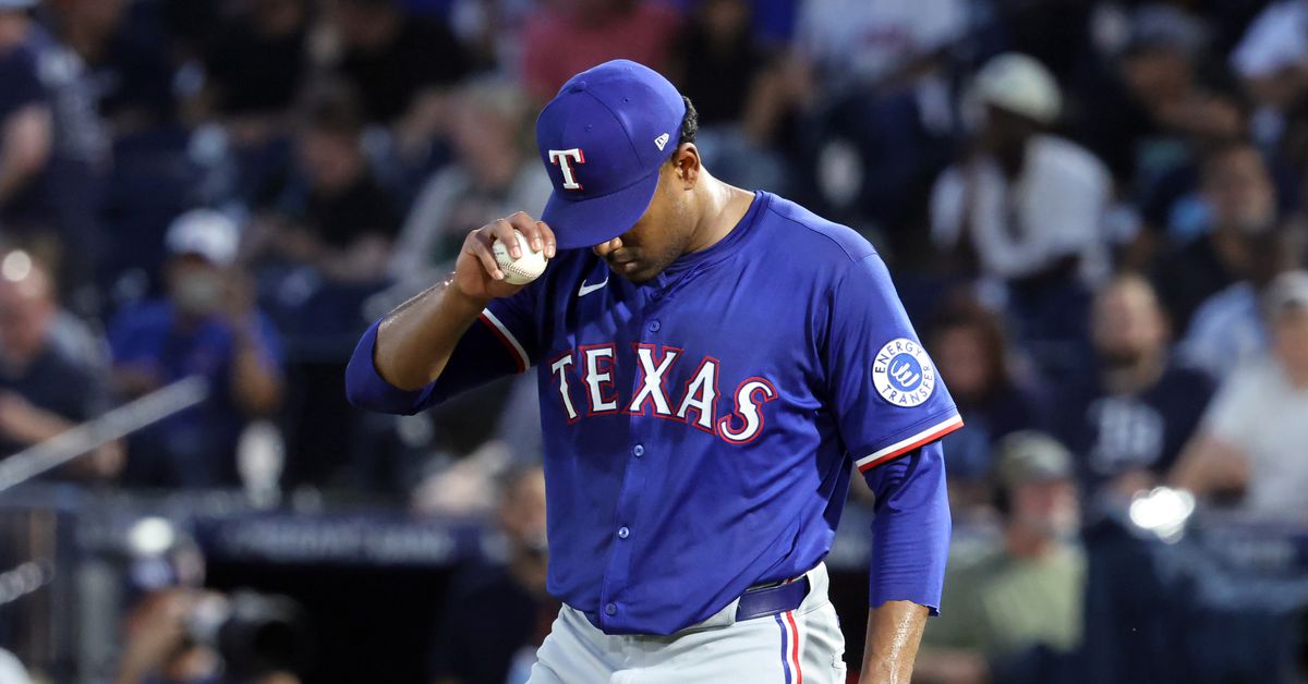 Kumar Rocker rocked in return as Texas Rangers bested by Tampa Bay Rays
