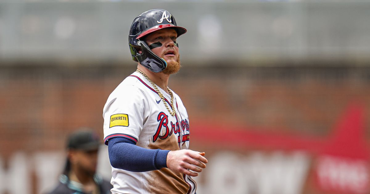 Alex Verdugo batting 2nd in Braves lineup against Rockies for reasons unknown