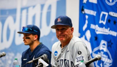 NCAA Baseball Tournament: What Chip Hale and Garen Caulfield said after Arizona Wildcats’ Super Regional loss at North Carolina