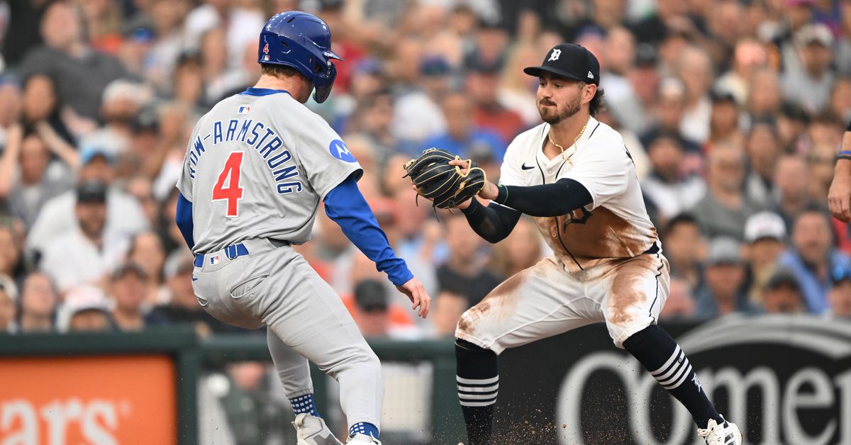 Tigers 3, Cubs 1: Give it away, give it away, give it away now