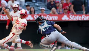The Mariners keep getting bad news and keep losing, this time 5-4 against the Angels