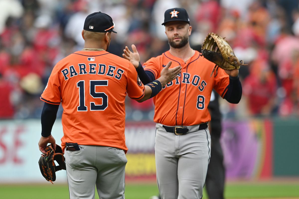MLB: Houston Astros at Cleveland Guardians