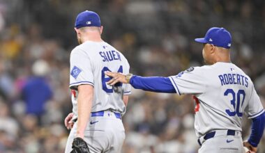 Dodgers roster: Matt Sauer optioned to AAA, Emmet Sheehan off IL