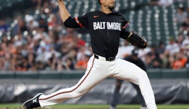 Charlie Morton whiffs ten Angels in a rain-shortened gem, O’s win 2-0
