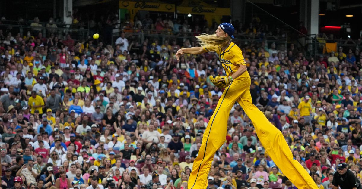 The Savannah Bananas took over Nationals Park