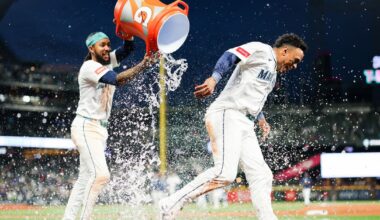 Mariners walk off Guardians 4-3 as George Kirby goes five innings