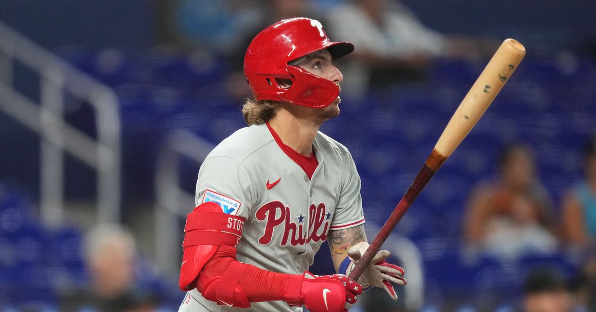 First pitch swingin’: Phillies 4, Marlins 2