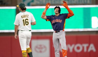 Athletics Smacked By Astros 11-4