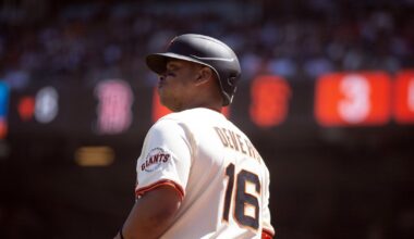 Rafael Devers expected to debut at first base for Giants soon