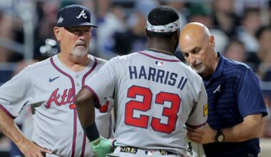 AtlantaBravesNews:Michael Harris day-to-day, John Brebbia returns, more