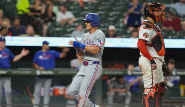 Game No. 81 - Texas Rangers at Baltimore Orioles