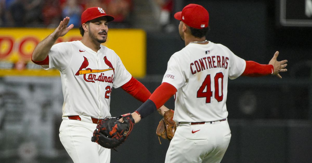 The Cardinals have hit 7 home runs vs the Cubs in the first two games of the 2025 season series