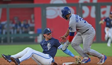 Kansas City Royals lose 5-4 to LA Dodgers in back-and-forth game