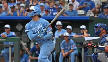 Dodgers score: Ben Casparius, Vinny Pasquantino, Royals win 9-5