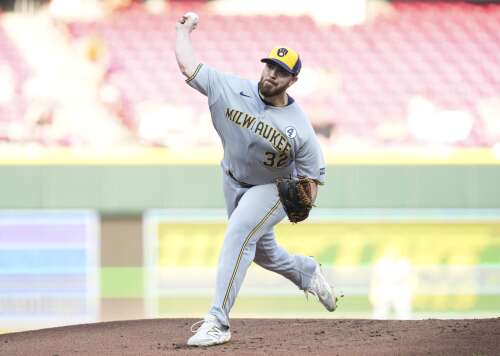 Brewers trade RHP Aaron Civale to White Sox for 1B Andrew Vaughn