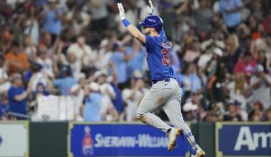 Tucker enjoys huge game against former team as Cubs hammer Astros