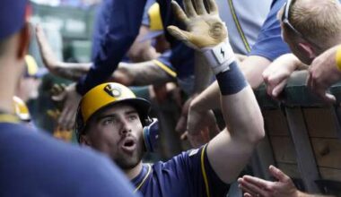 Wrestling to MLB? Brewers rookie from suburbs took unique path