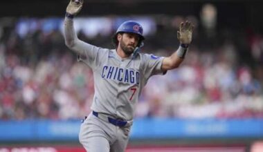 Happ homers twice to send the Cubs to an 8-4 win and hand the Phillies their 10th loss in 12 games