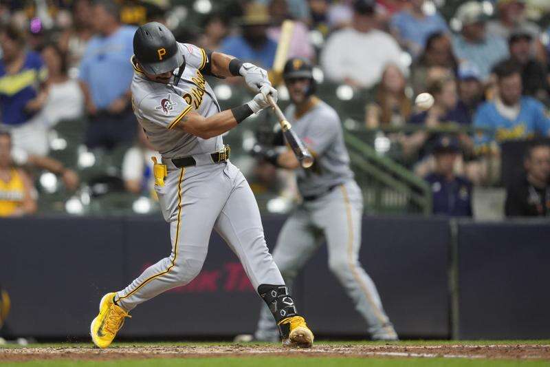 Nick Gonzales continues hot streak by going 5-for-5 as Pirates beat rival Brewers – Butler Eagle