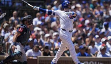 Cubs survive extreme heat by clubbing 5 home runs