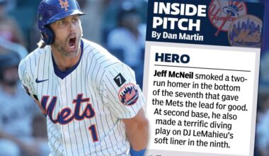 Heroes, zeros from Mets' Subway Series win: Jeff McNeil came through